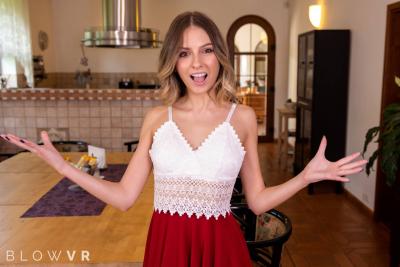 Sloppy Blowjob with Rebecca Volpetti 8k vr xxx scene