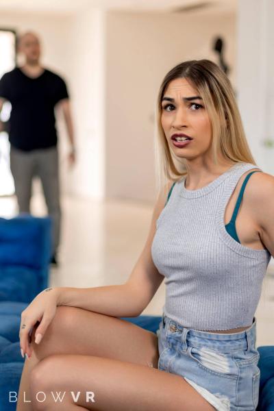 Petting Blowjob with Delilah Day vr sex scene