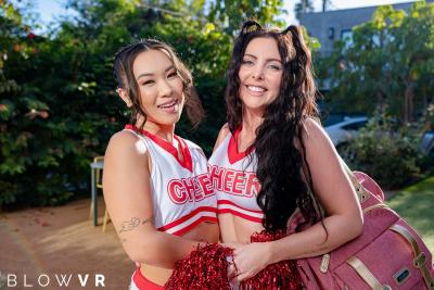 Hungry Blowjob with Theodora Day, and Kimmy Kimm 4k vr xxx video