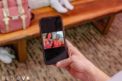 Hungry Blowjob with Theodora Day, and Kimmy Kimm 4k vr xxx scene
