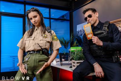 Epic Blowjob with Ryan Keely, and Hailey Rose 180 vr porn video