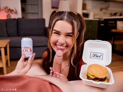 Diet Blowjob with Madelynn Mae full hd vr porn video