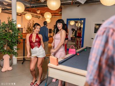 Hot Blowjob with Beca Barbie, and Nicole Doshi 8k vr porn video